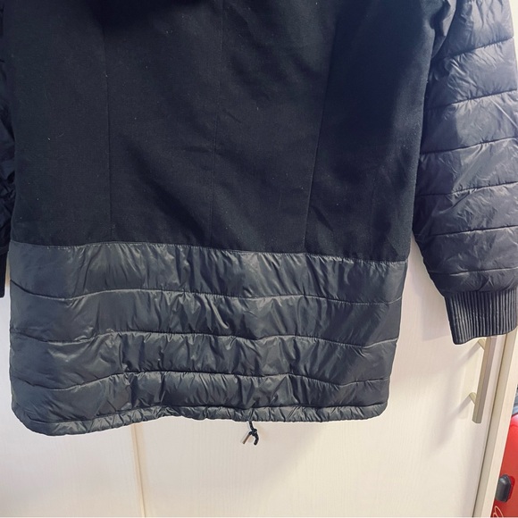 Women’s black COLUMBIA STYLISH & LONG WINTER Coat - Picture 8 of 10